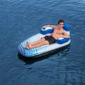 Miniatyrbild 3 av 10: Bestway Luftstol Hängmatta Hydro-Force 191x107 cm Strand och Pool 43533