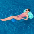 Miniatyrbild 3 av 3: Bestway Uppblåsbar Madrass Comfort Plush 145x87 cm Strand och Pool 43555