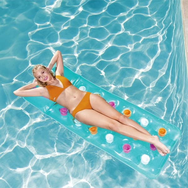 Bestway Uppblåsbar Luftmadrass Fashion Färg Sorterad 188x71 cm Strand och Pool 43014