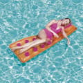 Miniatyrbild 3 av 5: Bestway Air Mattress Skullar med Kudde Färg Ändras 188x71 cm Strand och Pool 43015