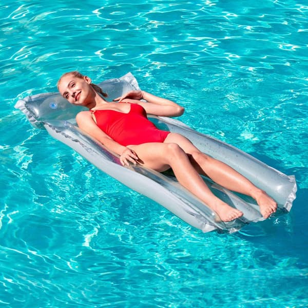 Bestway Luftmadrass Deluxe Blandade Färger 183x76 cm Strand och Pool 44013