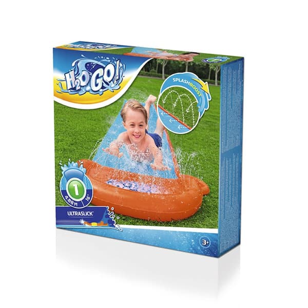 Bestway Enkel Rutschbana 488x82 cm +3 År Trädgård 52326