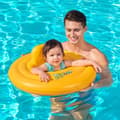 Miniatyrbild 3 av 3: Bestway Uppblåsbar Flottör 3 Ringar Bebissäte 76x76 cm 1 till 2 år Trädgård, Pool, Strand 32050