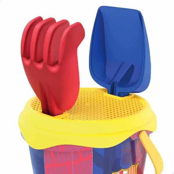 Strandleksaker set F.C. Barcelona 18 cm