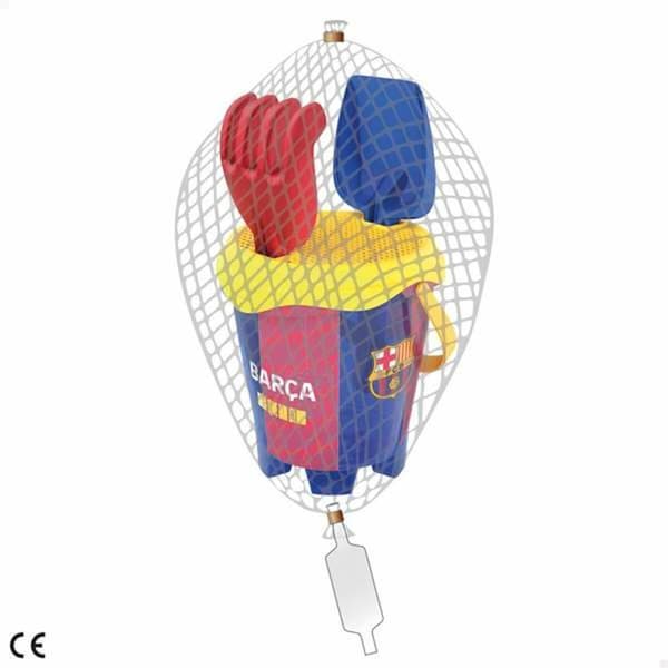 Strandleksaker set F.C. Barcelona 18 cm