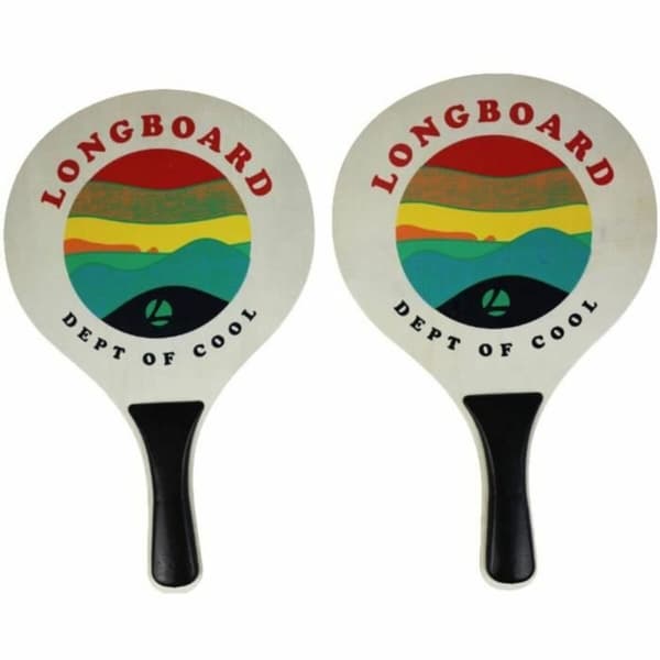 Strandskovle med bold Longboard Multifarvet (2 enheder)