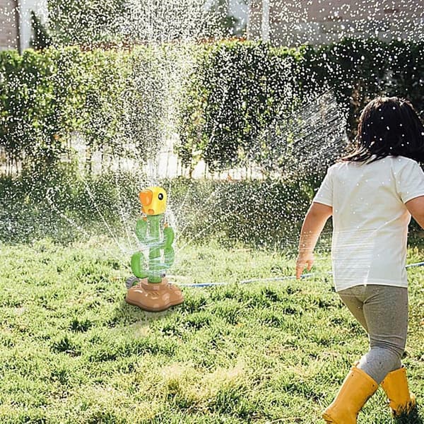 Lollanda Vandsprinkler og Spraylegetøj – Kaktusformet sprinkler til have, græsplæne, pool og udendørs leg