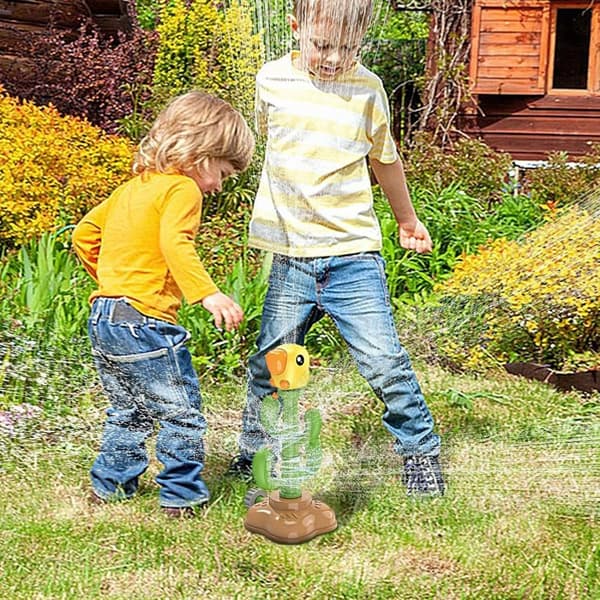 Lollanda Vandsprinkler og Spraylegetøj – Kaktusformet sprinkler til have, græsplæne, pool og udendørs leg