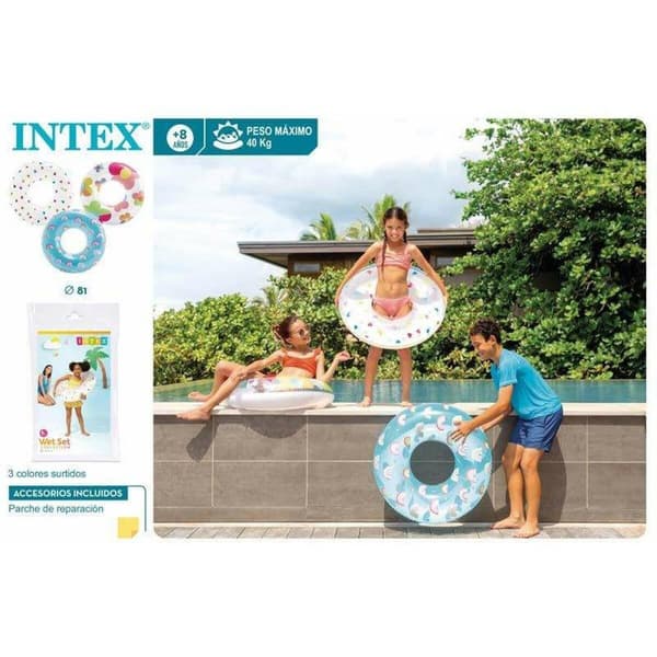 Oppustelig flyder Intex