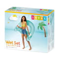 Miniatyrbild 5 av 6: Uppblåsbar stol för pool Intex Sit N'Float 152 x 28 x 99 cm