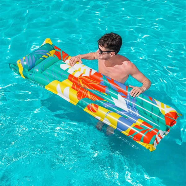 Bestway Luftmadrass Fashion Color Blandat 183x69 cm Strand och Pool 44033