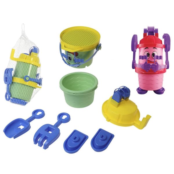 Strandspand Multifarvet 35 x 20 cm