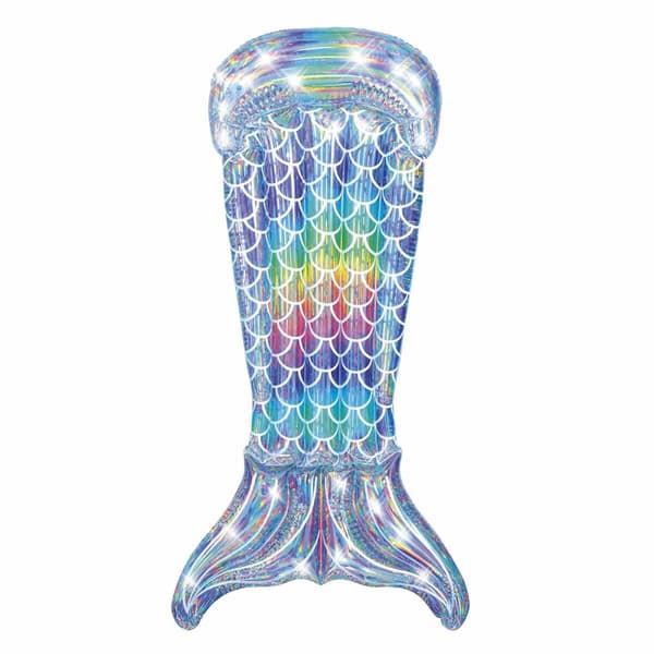 Bestway Uppblåsbar Madrass Iridescent Siren 193x101 cm Strand och Pool 43413