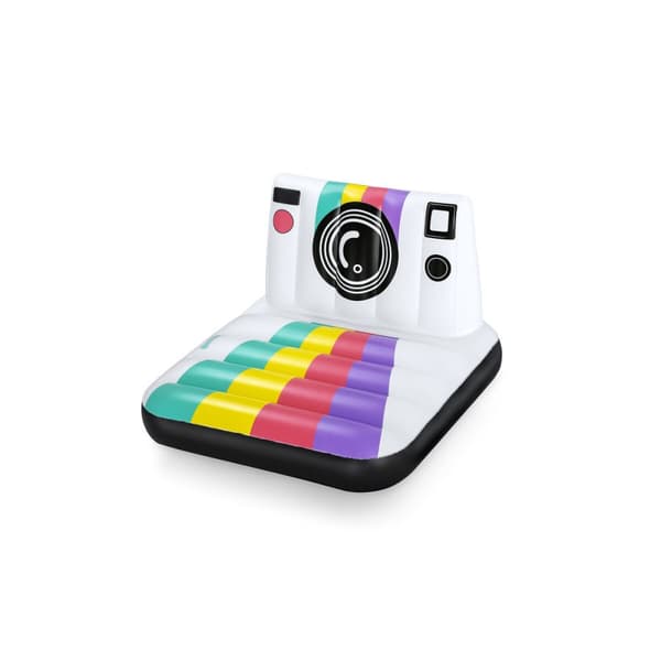 Oppustelig poolstol Bestway Fotografiapparat 127 x 102 cm
