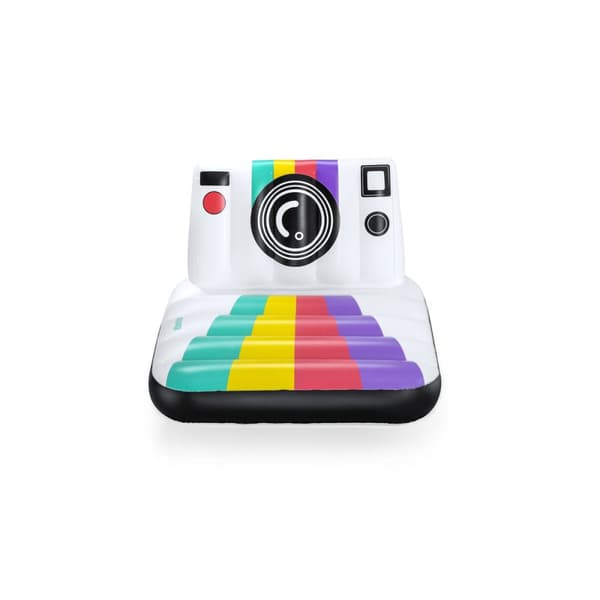 Oppustelig poolstol Bestway Fotografiapparat 127 x 102 cm