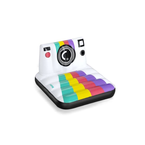 Oppustelig poolstol Bestway Fotografiapparat 127 x 102 cm