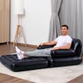 Miniatyrbillede 3 af 11: Oppustelige lænestol Bestway 191 x 38 x 25 cm Sort