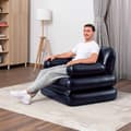 Miniatyrbillede 4 af 11: Oppustelige lænestol Bestway 191 x 38 x 25 cm Sort