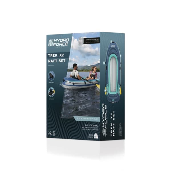 Bestway Båd Sæt Trek X2 232x118 cm Fritid 61153