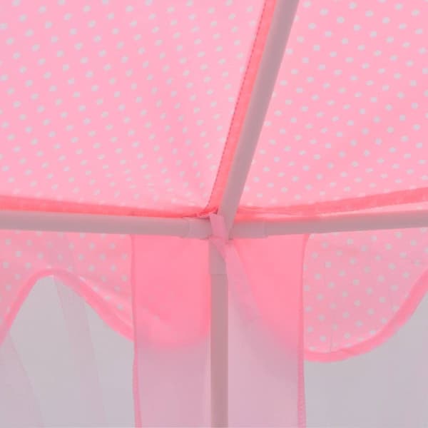 vidaXL prinsessetelt pink