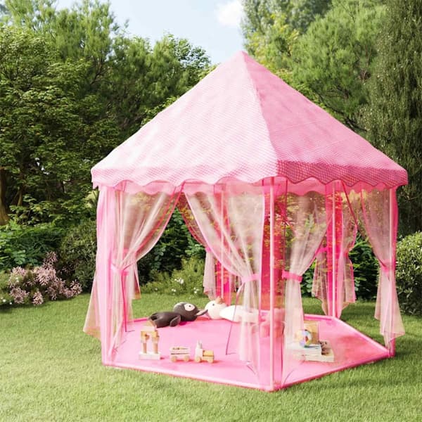 vidaXL prinsessetelt pink