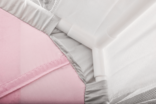 Prinsessa Palats Lektält - inom och utomhus - grå/rosa