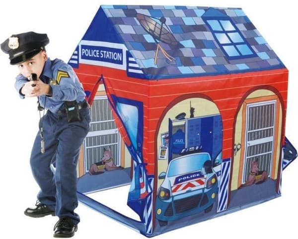 Barn lektält - polisstation - 95x72x102 cm