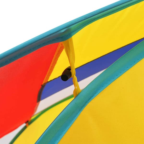 vidaXL legetelt med 550 bolde 123x120x126 cm