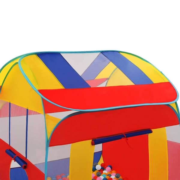 vidaXL Leikkiteltta 550 pallolla 123x120x126 cm