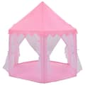 Pikkukuva 3 / 9: vidaXL Prinsessa leikkiteltta 250 pallolla pinkki 133x140 cm