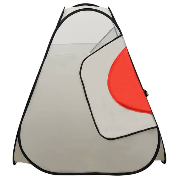 vidaXL Lasten elefantti leikkiteltta 250 pallolla harmaa 174x86x101 cm