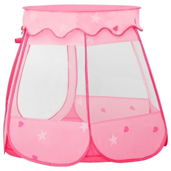 vidaXL Leketelt for barn rosa 102x102x82 cm