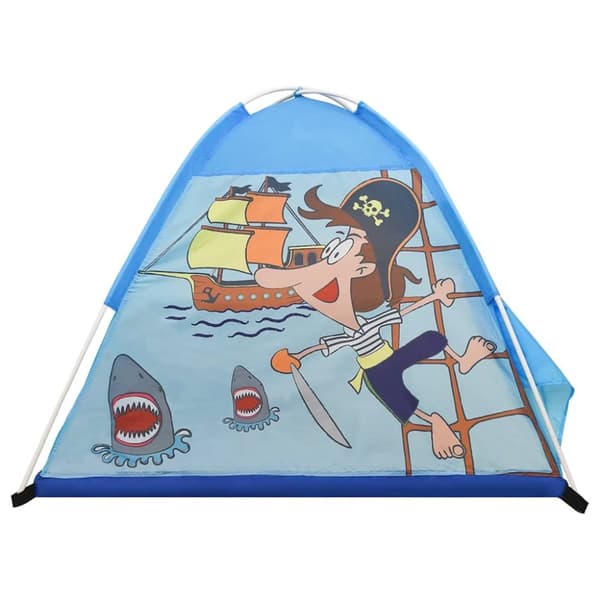 vidaXL Lasten leikkiteltta sininen 120x120x90 cm