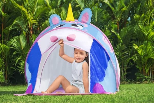 AdventureChasers Enhörning / Unicorn Pop-up lektält 182x96x81 cm