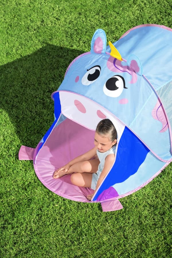 AdventureChasers Enhörning / Unicorn Pop-up lektält 182x96x81 cm