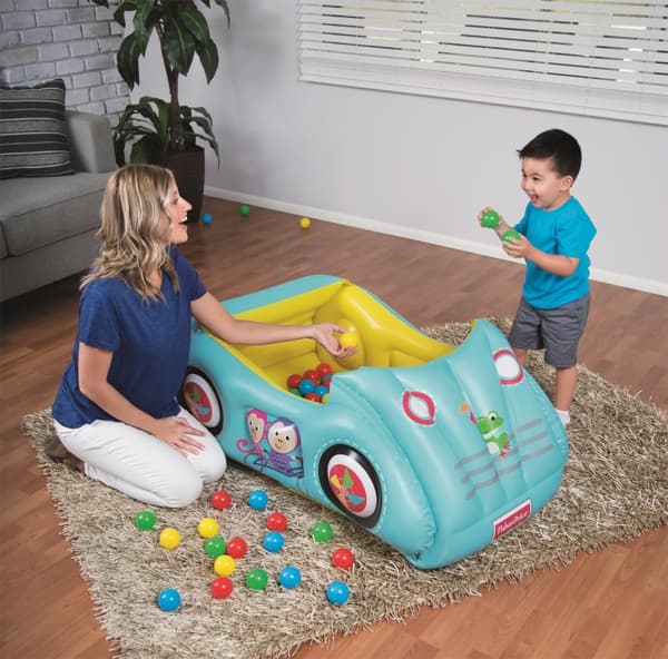 Fisher-Price Racingbil Boldbassäng 119 x 79 x 51cm