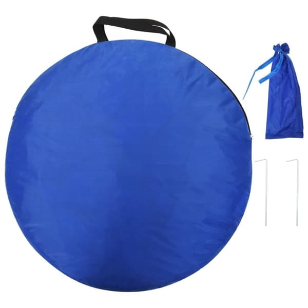 vidaXL agilitytunnel til hunde Ø50x300 cm polyester blå