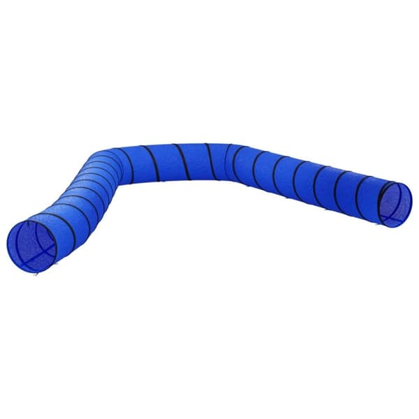 vidaXL Koiratunneli sininen Ø 55x1000 cm polyesteri
