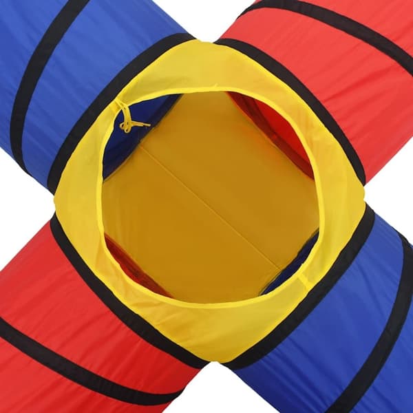 vidaXL Lasten leikkitunneli 250 pallolla monivärinen