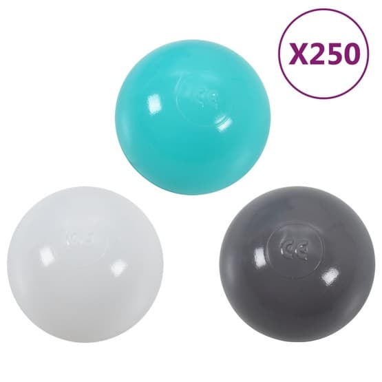 Lektunnel Med 250 Bollar Grön 175 Cm Polyester-2