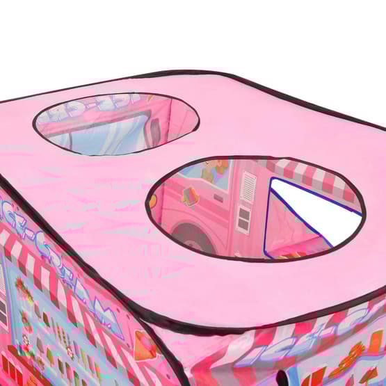 Lektält Med 250 Bollar Rosa 70X112X70 Cm - 1