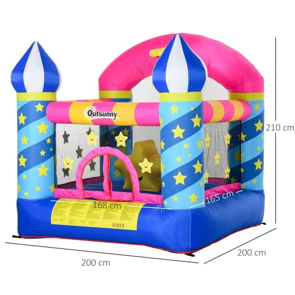 Rootz Bouncy - Blå, Gul, Pink - Oxford, Stof - 88,58 cm x 86,61 cm x 84,64 cm