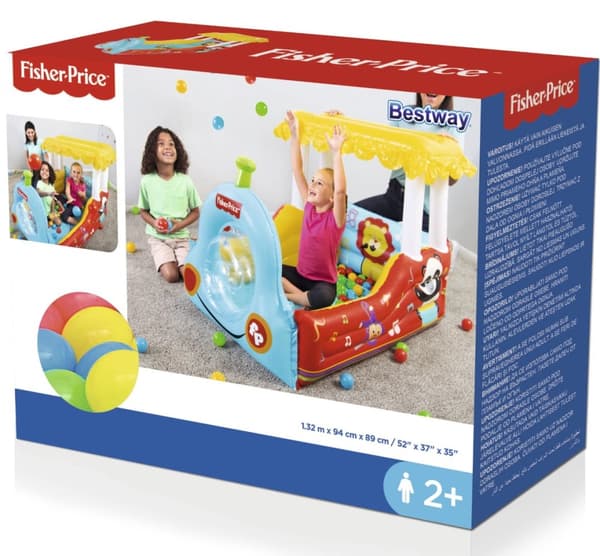Fisher-Price Tåg Boldbassäng 132 x 94 x 89 cm