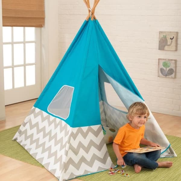 KIDKRAFT - Modern tipi turkos - Lektält
