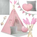 Miniatyrbillede 1 af 6: Tipi-telt til børn NK-406 Nukido - pink