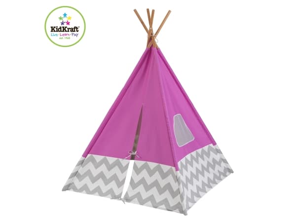 KidKraft 227, Telt, 3 år, Stoff, Tre, Rosa, 4 kg