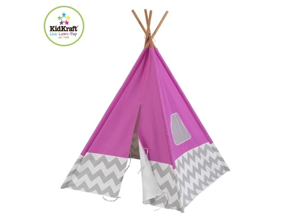 KidKraft 227, Telt, 3 år, Stoff, Tre, Rosa, 4 kg