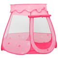 Pikkukuva 3 / 11: vidaXL Lasten leikkiteltta 250 pallolla pinkki 102x102x82 cm -  Leikkiteltat & -tunnelit