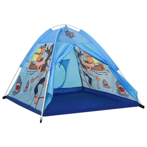 vidaXL Lektält för barn blå 120x120x90 cm -  Leksakstält & tunnlar