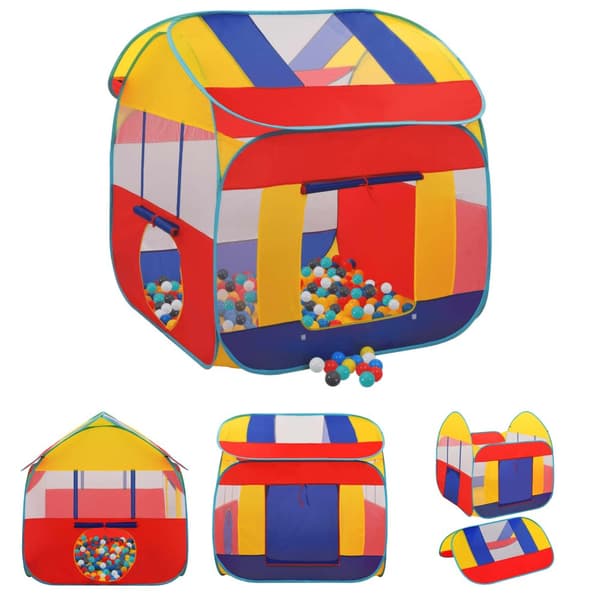 The Living Store legetelt med 550 bolde 123x120x126 cm -  Legetelte & -tunneller
